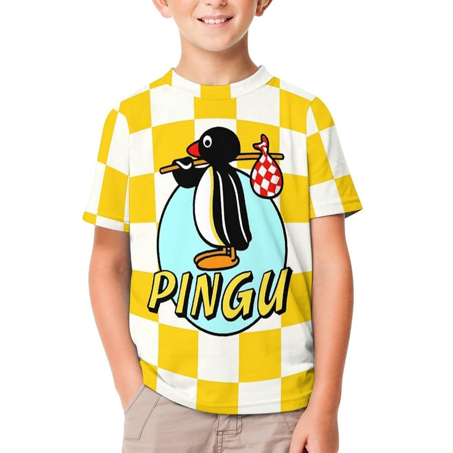 Amazon.co.jp: 子供 Tシャツ ピングー キャラクター ペンギン